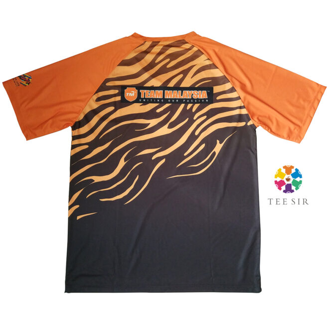 custom sublimation print sports t shirt