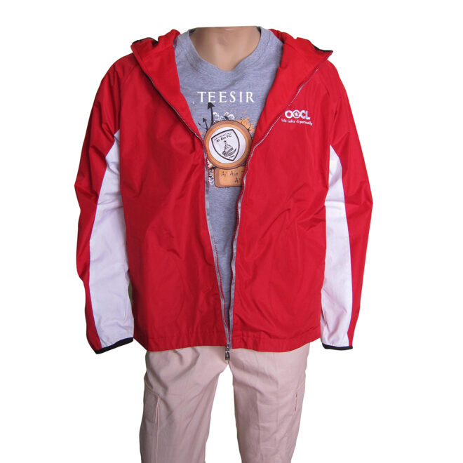 Custom Zipper up Long Sleeve Windbreaker Jackets - Image 2
