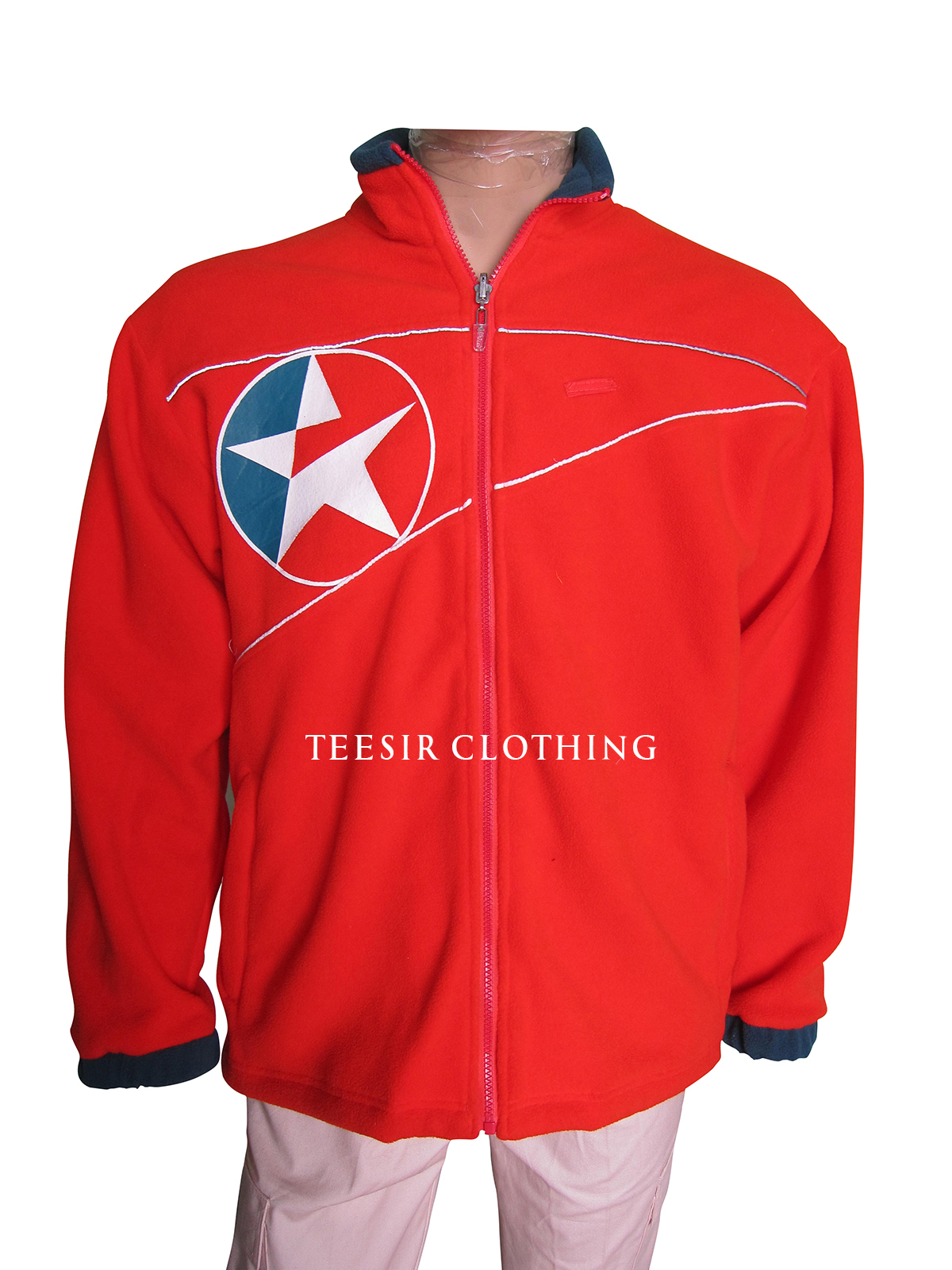 Custom Full Zip-up Sweatshirts with Print Logo