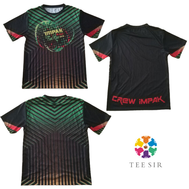 Custom Fun Run Sublimation Print TShirt