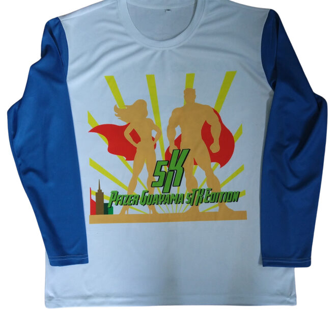 Custom Sublimation Print Long Sleeve Running Shirts