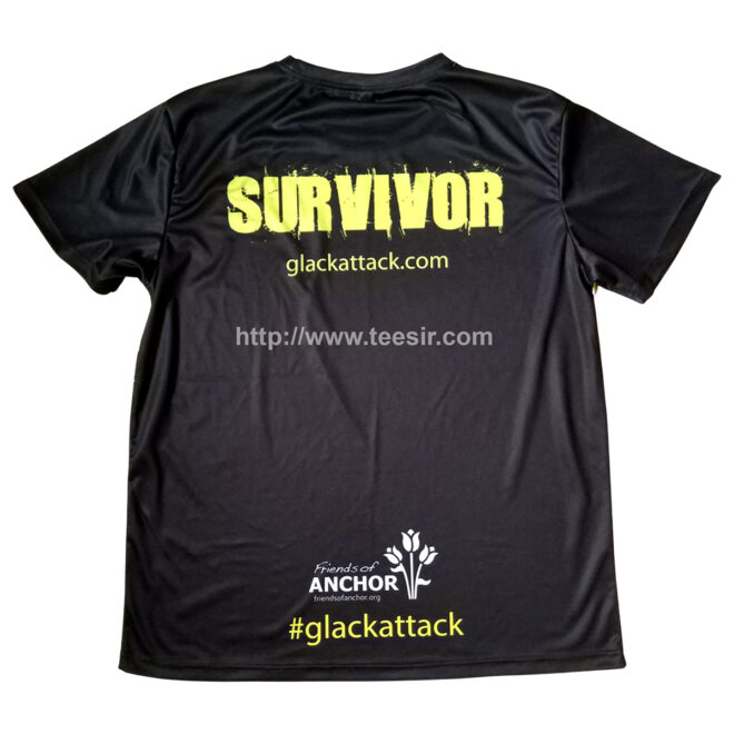 custom survivor running shirts