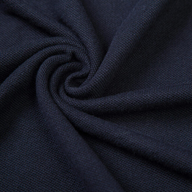 Custom Striped Flat Knit Collar Pique Polo shirts - Image 6