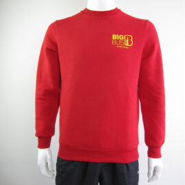 Custom Long Sleeve Brushed Fleece with Emboridery Logo