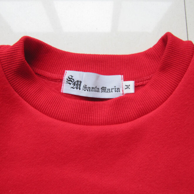 Custom Long Sleeve Brushed Fleece with Emboridery Logo - Image 5