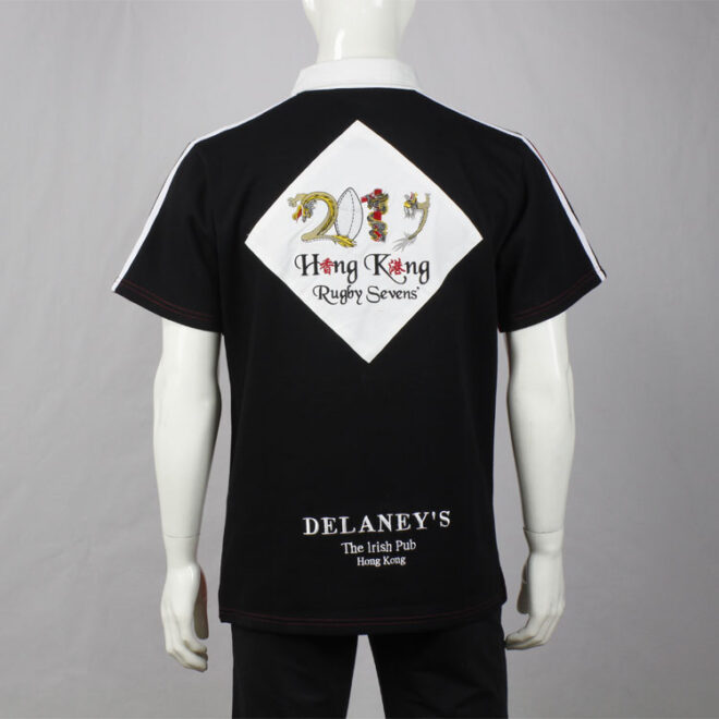 Custom Cut and Sewn Delanyes Rugby Heavy Shirts - Image 2
